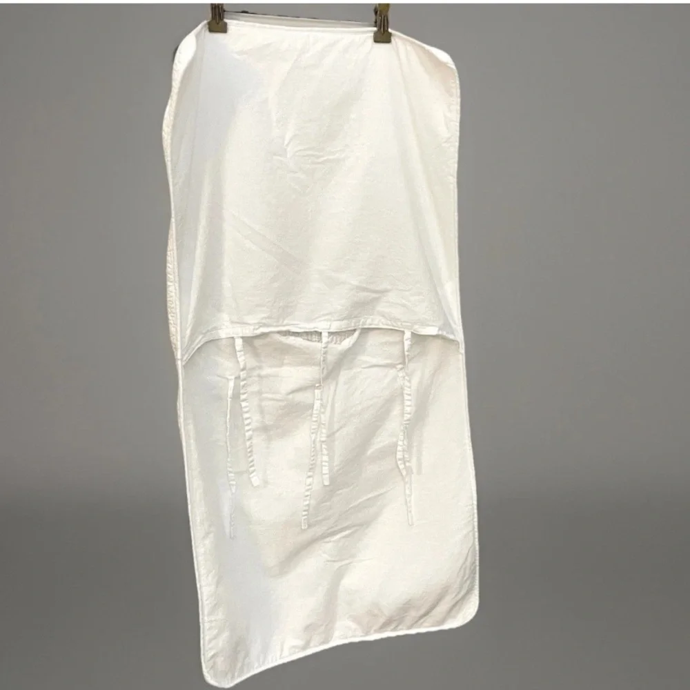 King Pillow Shams White Quilted 100% Cotton  - Pair